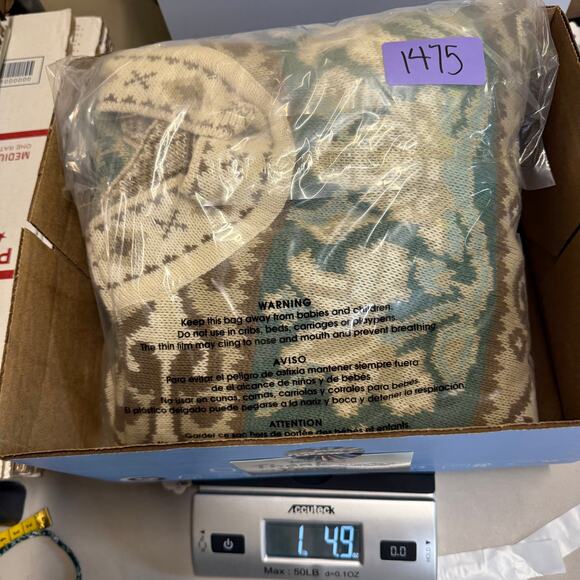 Vintage Forelli 1X 80s Tunic Sweater Statement Abstract Cosby Handknit Funky USA - Picture 9 of 9